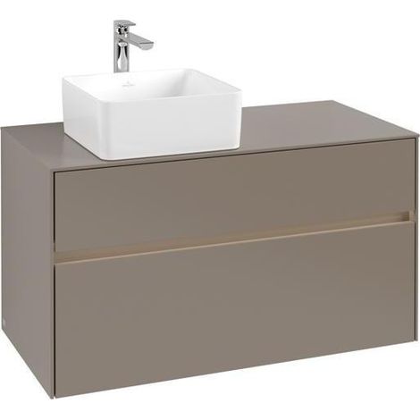 VB WTUS Collaro C039B0 1000x548x500mm avec cloche. 2 extraits WT gauche Gris Truffe