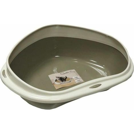 Aime Bandeja de arena de esquina topo 58x48x20,5 cm