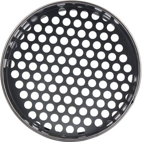 Crible À Sols - Treillis Métallique En Acier Inoxydable - Pour Tamisage De Terre Et Compost - Trou Rond 6 mm 7 mm 12 mm - Diamètre 20 cm Hauteur 5 cm - 1 Pièce (1/5)