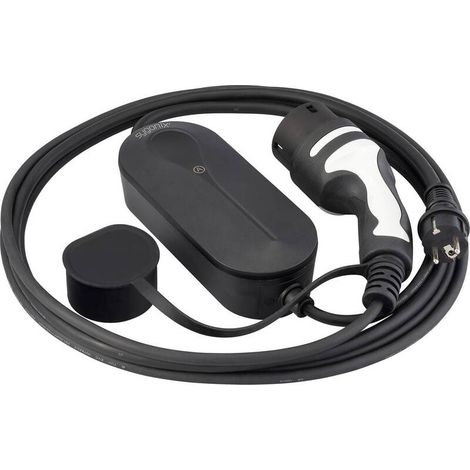 [GEBRAUCHT] B-Ware Sygonix Mobile Ladestation Typ 2 10A 2,3kW IP66 Elektrofahrzeug Ladegerät Kabel (1/2)