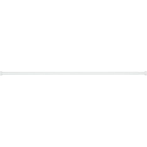 Barre de Douche Télescopique Epais 20 mm Blanc 110 185 cm - 19209100