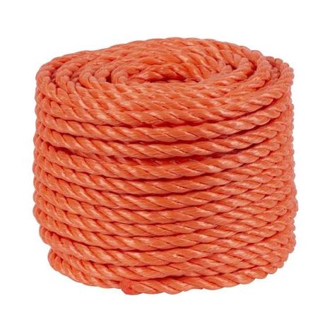 Seil Strend Pro PP Splitfilm 6 mm, orange, L-20 m