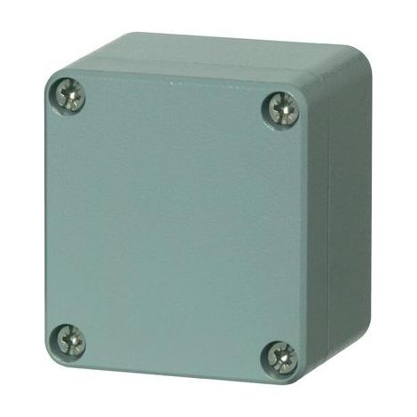 Fibox ALN 080806 caja de aluminio gris plateado 82x77x56,5 mm