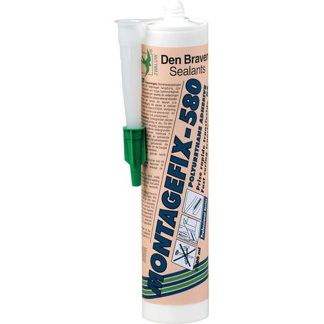 Colles polyuréthane Montagefix 580. coloris translucide. cartouche de 300 ml - BOSTIK SA