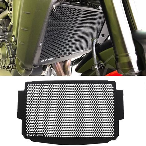 Grille De Protection Radiateur Moto Compatible Yamaha MT-09 Et BMW R1250GS R1200GS ADV Pièces Accessoires (1/4)