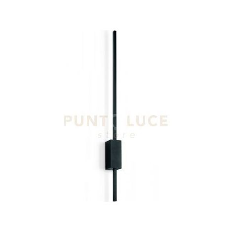 AGOS APPLIQUE A LED NERO 20W 1496LM 3000K H.90CM DIMMERABILE