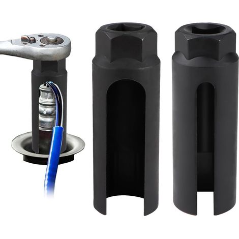 Lot de 2 douilles de capteur d'oxygène, clé de sonde lambda (1/5)