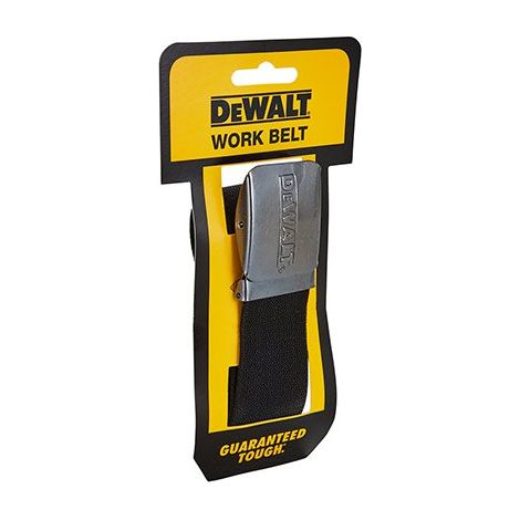 DeWALT - Cintura in tessuto con fibbia in metallo, lunghezza 103 cm, nero DEW48902 (1/4)