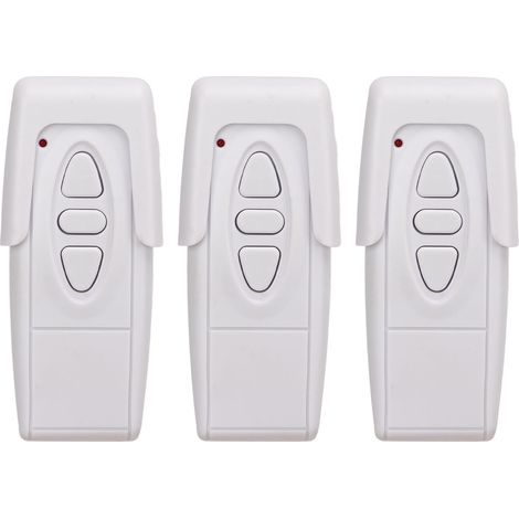 Interrupteur à Bouton sans Fil pour Garage, 433Mhz, Ouvre-Porte à Distance, Commande de Porte Télescopique, Matériau ABS.