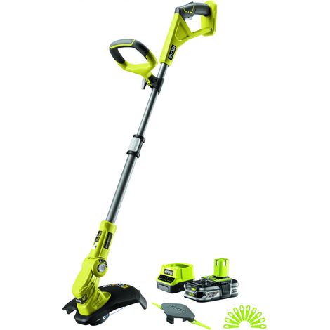 RYOBI - Cortabordes 18V ONE+ - Ø corte 25-30 cm - tubo telescópico - 1 batería 2,5 Ah y cargador + RAC155 REGALO - RLT183225FPK (1/5)