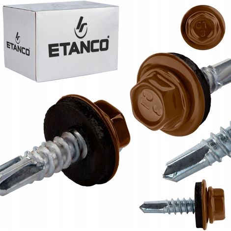 Tornillos autorroscantes GT3 Z14 4,8x19mm RAL 8003 (1/5)