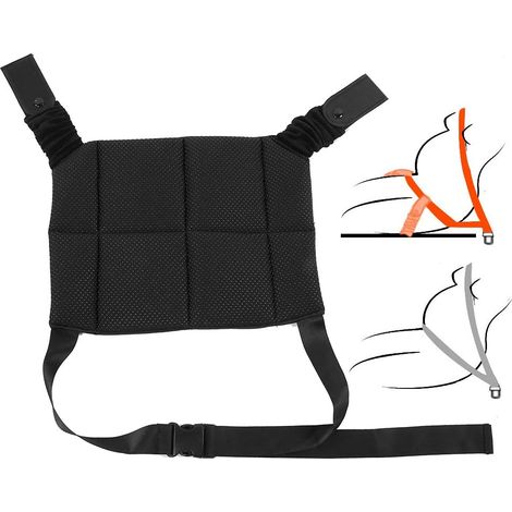 Coussin de réglage de ceinture de voiture de maternité, ceinture de sécurité de maternité, coussin de voiture pour femmes enceintes, tapis de siège d'auto antidérapant, protéger le bébé à naître (1/5)
