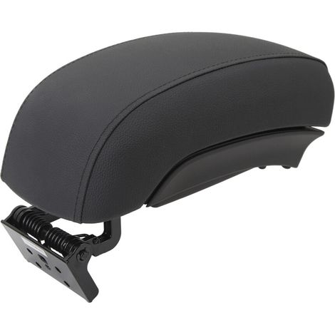 Adecuado para el diseño desplegable de espacio de almacenamiento oculto en la cubierta del reposabrazos de la consola central, con piezas de repuesto de cuero de alta calidad, elegante y duradero, cub