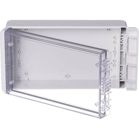 Boîtier d'extérieur Bopla Bocube B 221306 PC-V0-G-7035 96025225 gris clair (RAL 7035) 125 x 231 x 60 (1/3)