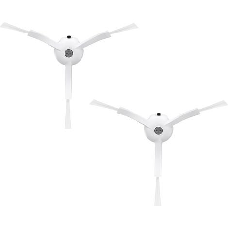 Original Zubehör,Silikon Seitenbürsten für Staubsauger der Serien Q7 Max/Q8 Max/S7 Max Ultra/S7 Maxv Ultra/S7 Pro Ultra/S8 Pro Ultra/Q5 Pro+, 2er Pack (weiß) (1/5)