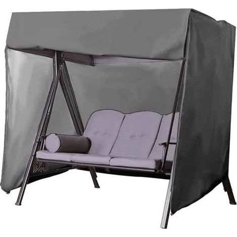 Housse de Balancelle de Jardin Oxford Imperméable Bâche de Balancelle Anti-poussière Anti-UV Couverture de Protection Balançoire (1/4)