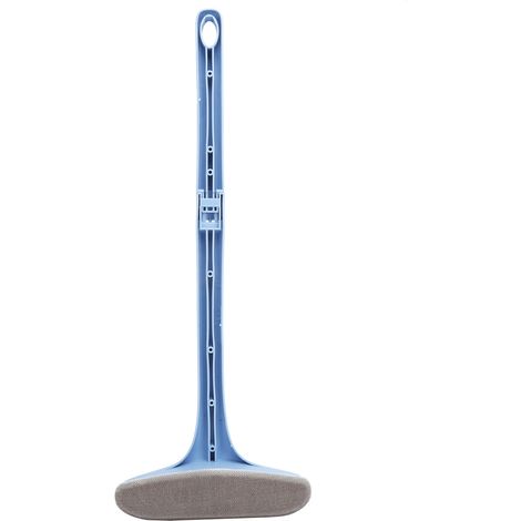 Raclette de Nettoyage Détachable avec Manche Télescopique pour Fenêtres et Vitres - Outil de Lavage Bleu