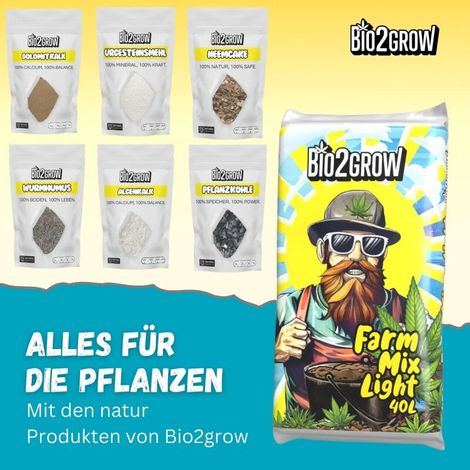 Bio2Grow Vermiculite 1 Liter – Bodenzusatz Belüftung Wasserspeicherung (1/5)