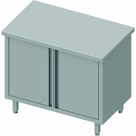 Meuble Bas Cuisine Inox Traversant - Gamme 800 - Stalgast