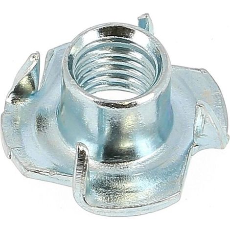 Douille Filetée A Pointes M5 Zingué - Douille Filetée A Pointes M5 Zingué - Douille Filetée A Pointes M5 Zingué