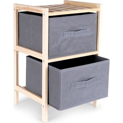 Regal mit Stoffboxen (1/5)