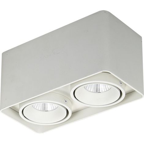 Italux Bonnie - LED technique moderne monté en surface blanc, blanc chaud 3000K 1700lm