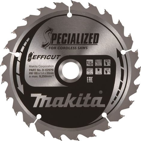 Makita Sägeblatt 185x1,45x30, 24Z EFFICUT Holz