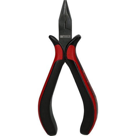 Pince électronique à bec demi-ronde droit 130 mm (1/3)