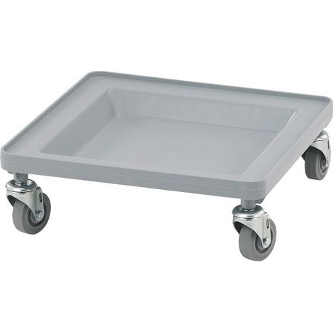 Chariot Camdolly pour casiers à vaisselle - 54 x 54 x 20 cm - Cambro