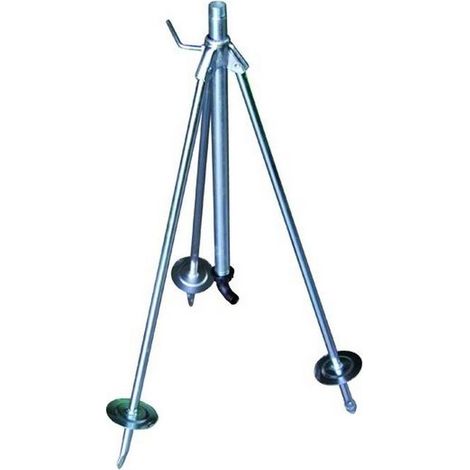 Vezzani 78400-20 Treppiede Zincato per Irrigatori Attacco Maschio 3-4'' colore Grigio