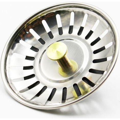 Bouchon attrape-cheveux en acier inoxydable pour baignoire, piscine et évier accessoire pour évier de cuisine.