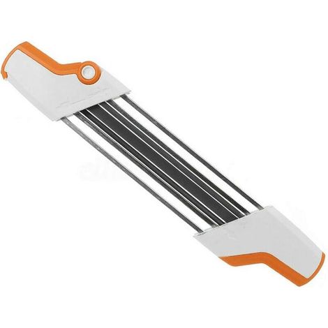 2-in-1 Easy File 3/8"/4.0mm Chainsaw Chain Sharpener, Fast Chainsaw Sharpening Kit with Handles, Fits Chiansaw Brands with 3/8" Pitch (1/5)