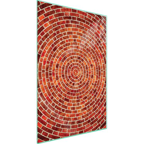 TAGLIERE IN VETRO 35x52 cm (Mattone) (1/5)