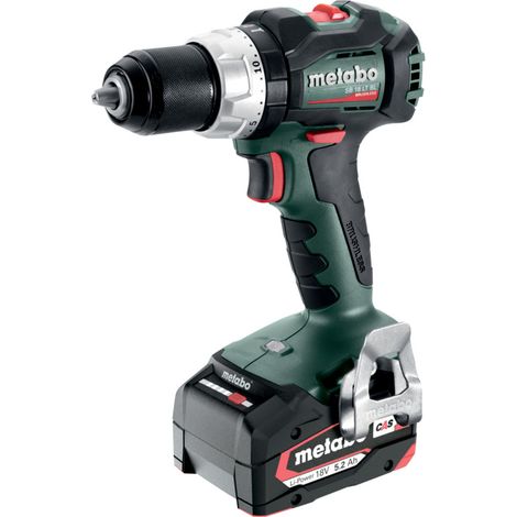 Metabo SB 18 LT BL Trapano a percussione 18 V Brushless – Con 2 batterie 5,2 Ah