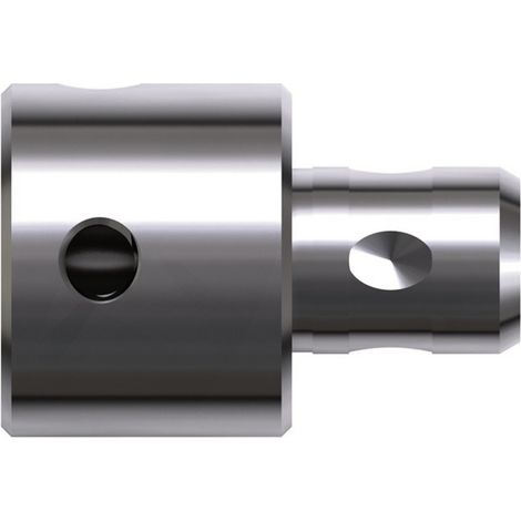 Projahn Adapter mit Quick-In-Schaft für Kernbohrer mit Weldonschaft 19 mm inkl. Auswerferstift (1/2)