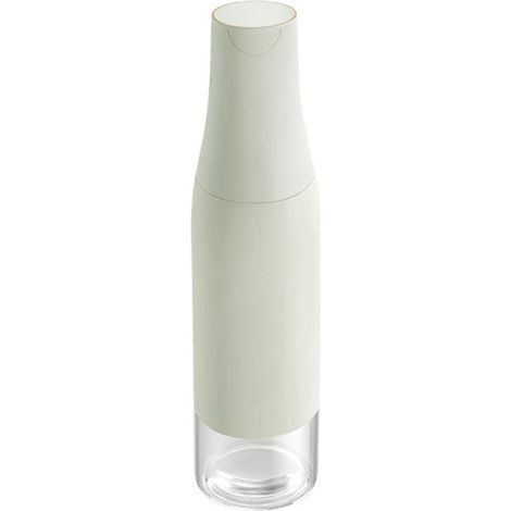 Bouteille d'huile en verre avec interrupteur automatique, récipient à condiments pour huile d'olive, vert-- (1/5)