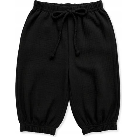Baby-Musselinshorts, 86 Sommerhosen für Babys, Sommer, schwarz (1/5)