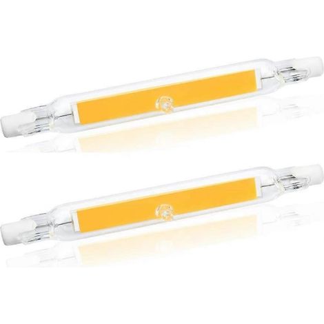Ampoule LED à filament COB 5W R7s 78MM J78, 500 lumens (équivalent à 2 ampoules halogènes 30W, 48W et 50W), lumière du jour 4000K [Classe énergétique A++] (1/5)