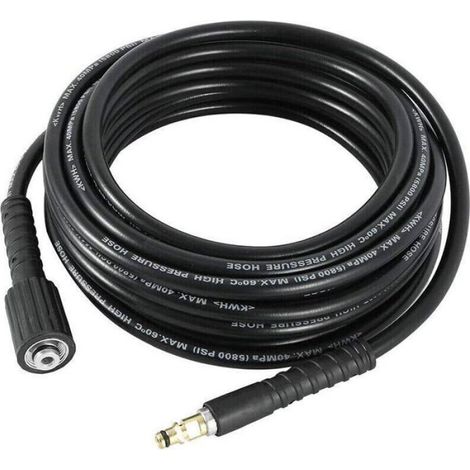 Tuyau haute pression 8m - - Longueur 8m - Compatibilité Kärcher K2, K3, K4, K5 (1/4)