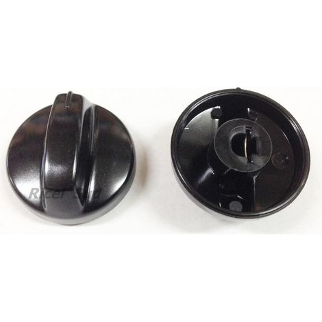 MANOPOLA ADATTA  CUCINA WHIRLPOOL IGNIS IMBOCCO 6 MM NERA   1 PEZZO   M 2545 (1/4)