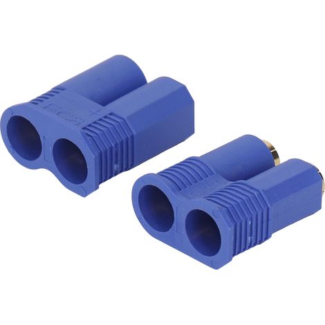 10er-Set EC8-Stecker, 8 mm, vergoldet, Messing, Stecker und Buchse mit Gehäuse für Batteriestart (1/5)