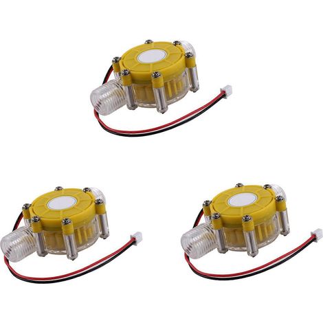 Générateur hydroélectrique miniature 3 x 12 V CC régulé, petit générateur, générateur de débit d'eau et de pression d'air, alimentation pour robinet (1/5)