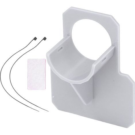 Graue Poolschlauchhalterungen – für oberirdische Pools mit Kabelbinder und Klebeband für Whirlpools, stabile Befestigung (1/5)