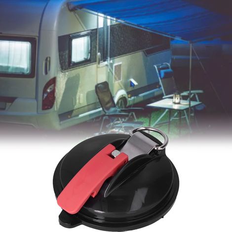Ancre à Ventouse pour Maison avec Crochet de Sécurité, Accessoires pour Camping-Car