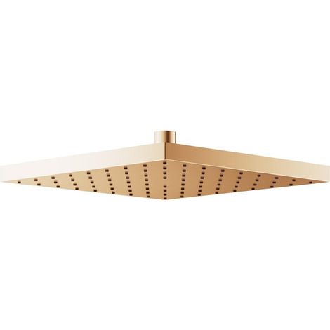 Douche de tête EDITION 300 carrée, 250 x 250 mm bronze brossé KEUCO