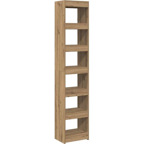 Maison Exclusive - Libreria/Divisorio Rovere Artigianale 40x30x198 cm