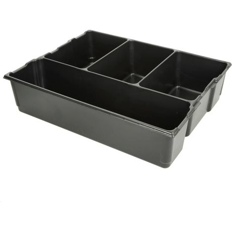 Plateau pour petites pièces avec 4 compartiments pour L-BOXX® 136 et 306