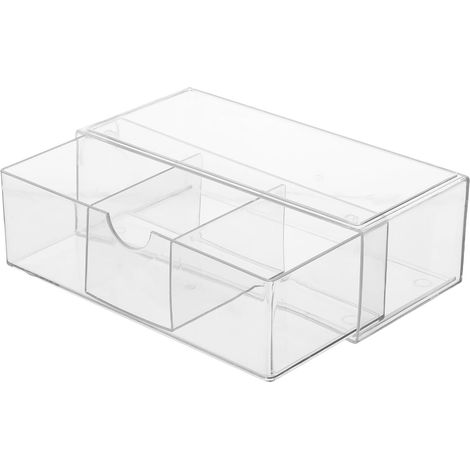 rosafarbene Kosmetiktuchboxen aus Kunststoff praktischer