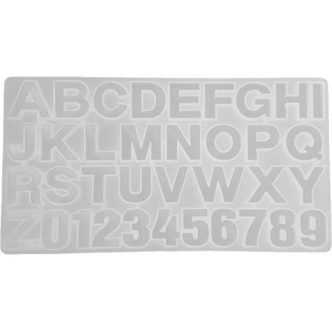 1 Stück englische Alphabet-Form (1/3)