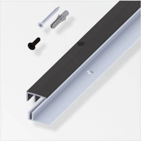 RACCORDO BALCONE P/PARQUET NERO SPAZZ. 100CM